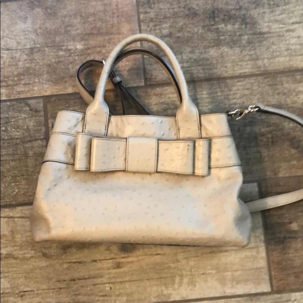 Tan leather Kate Spade handbag